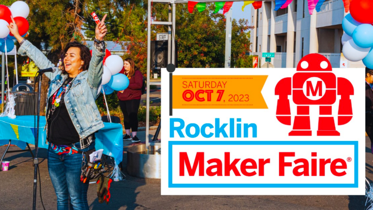Maker Faire 2023 Rocklin Custom Image