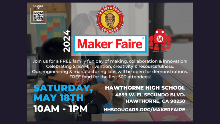 Maker Faire 2024 Hawthorne Custom Image