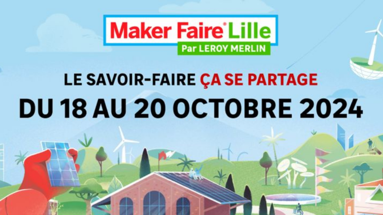 Maker Faire 2024 Lille Custom Image