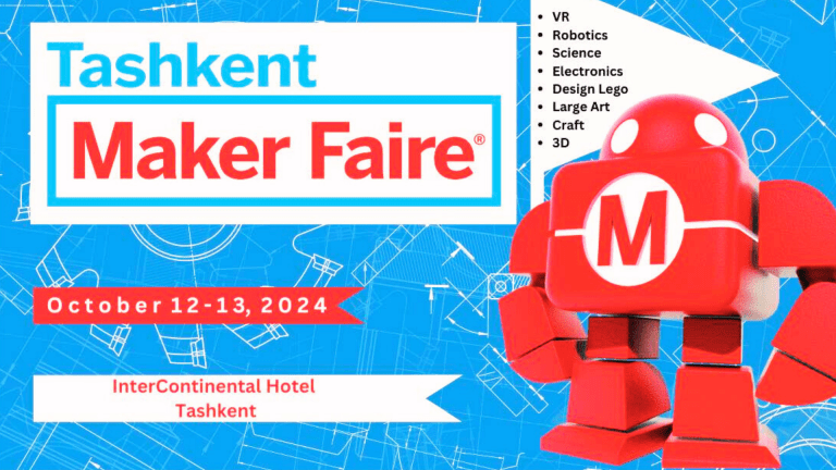 Maker Faire 2024 Tashkent Custom Image